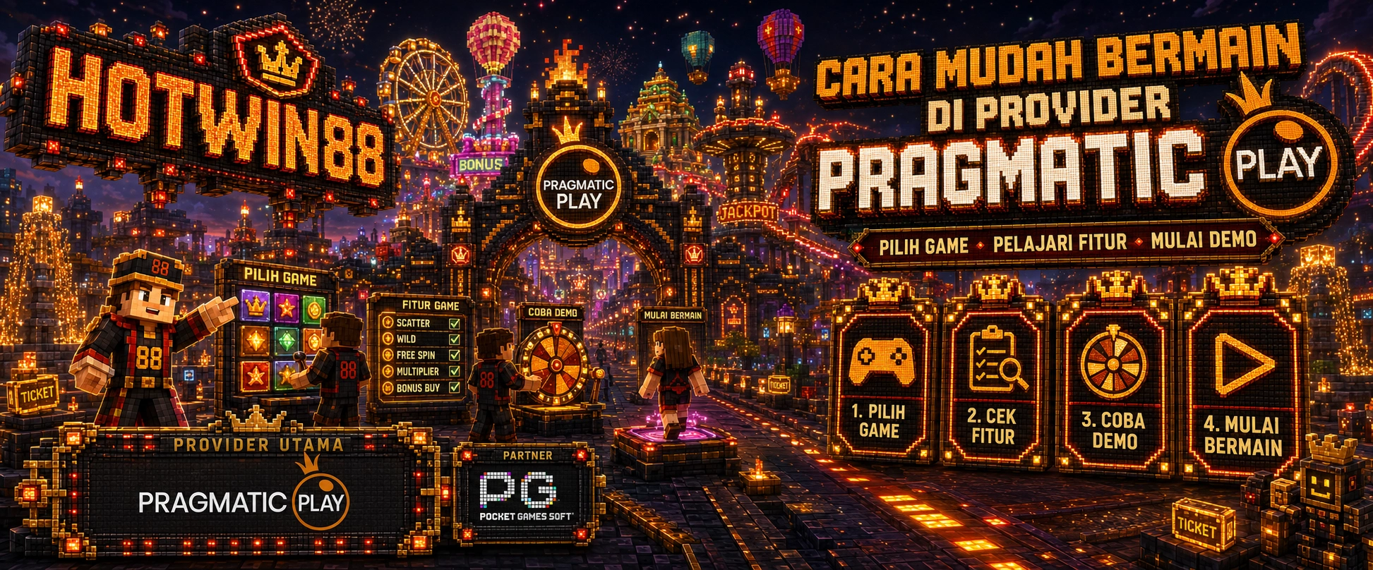 Banner artikel Cara Mudah Bermain Di Provider Pragmatic Play