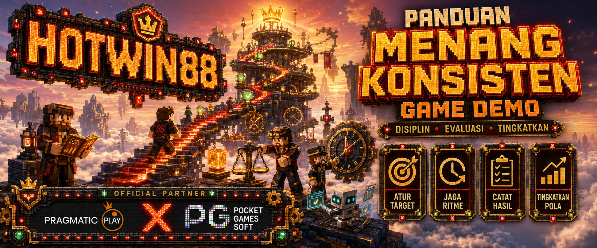 Banner artikel Panduan Menang Konsisten Game Demo